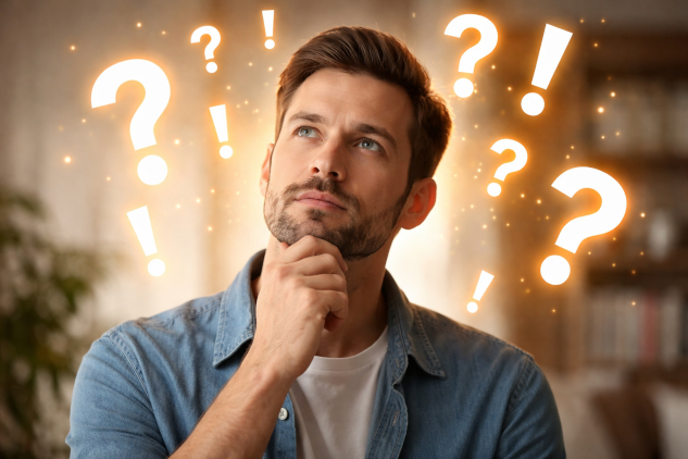 Why Aren’t You Getting What You Want? A man wondering and questioning. Why Aren’t You Getting What You Want?