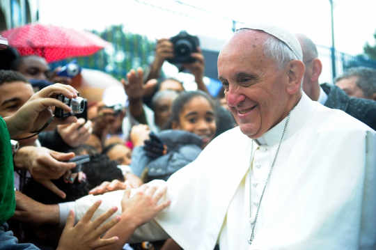 Can Just A Photo Of The Pope Shift Climate Views? Can Just A Photo Of The Pope Shift Climate Views?