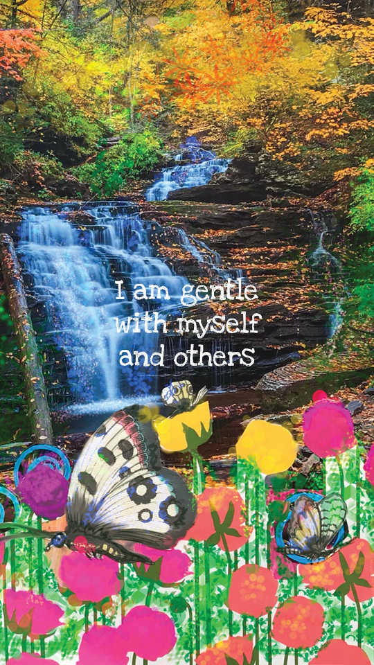 Screen saver for your phone.&nbsp;(Take a screen shot or click and save to your photos and make it your wallpaper)